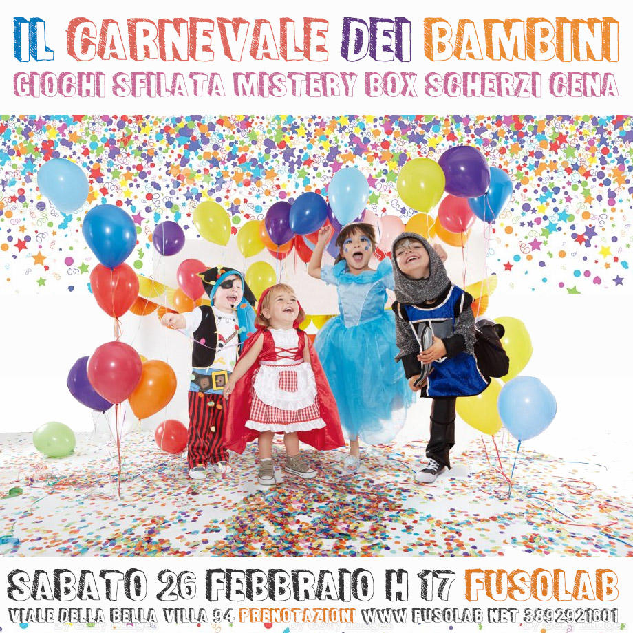 carnevale bambini