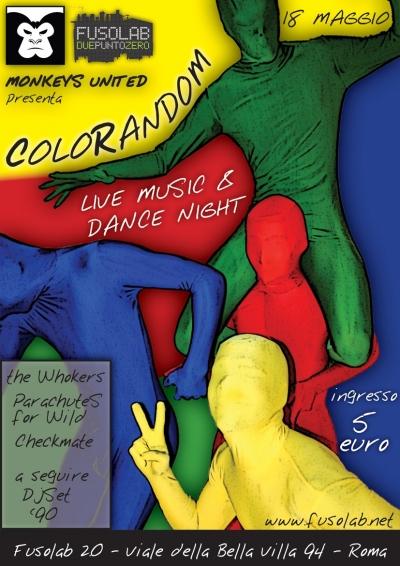 ColorRandom! -pigmenti liberi- Sabato 18 Maggio