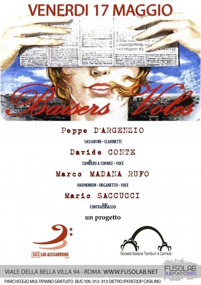 "Baisers volès" in concerto - Venerdì 17 Maggio